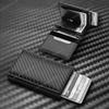 Ultra-Thin Men's Anti-Skimming Carbon Fiber RFID Wallet