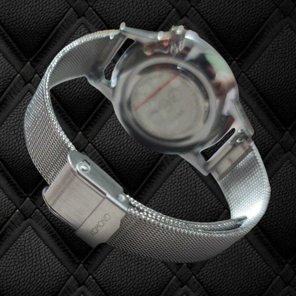 Б/У Новый KOMONO LEXI ROYALE SILVER WHITE MARBLE Женские часы Komono Lexi Royal
