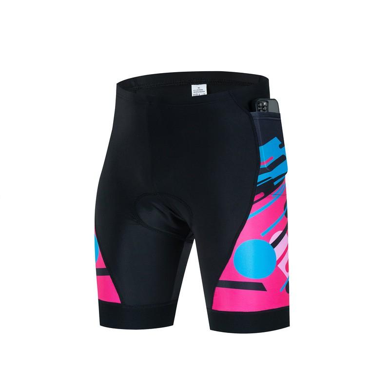 Mens Cycling Shorts With Gel Pad Comfort Seat Cushion Breathable Quick-Dry Road Mountain Bike Ride