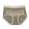 Большие размеры женские кружевные трусы-трусы-треугольники с антибактериальным эффектом и высокой эластичностью Skin Touch с поясом на бедрах