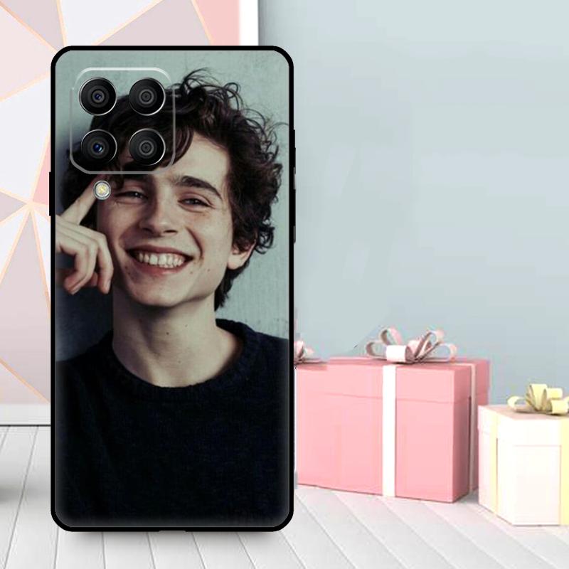 Тимоти Шаламе Актер Чехол Для Samsung Galaxy M06 M11 M31 M14 M34 M54 M12 M32 M52 M15 M13 M16 M36 M56 M53 M35 M55