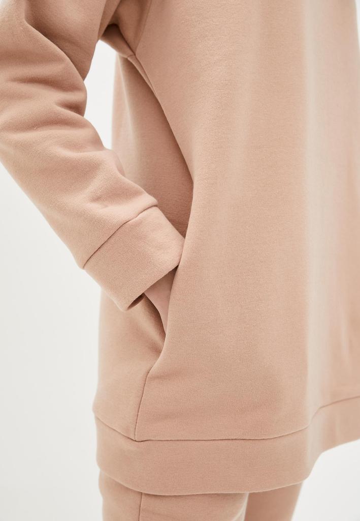 Теплый костюм с длинным худи ISSA Plus