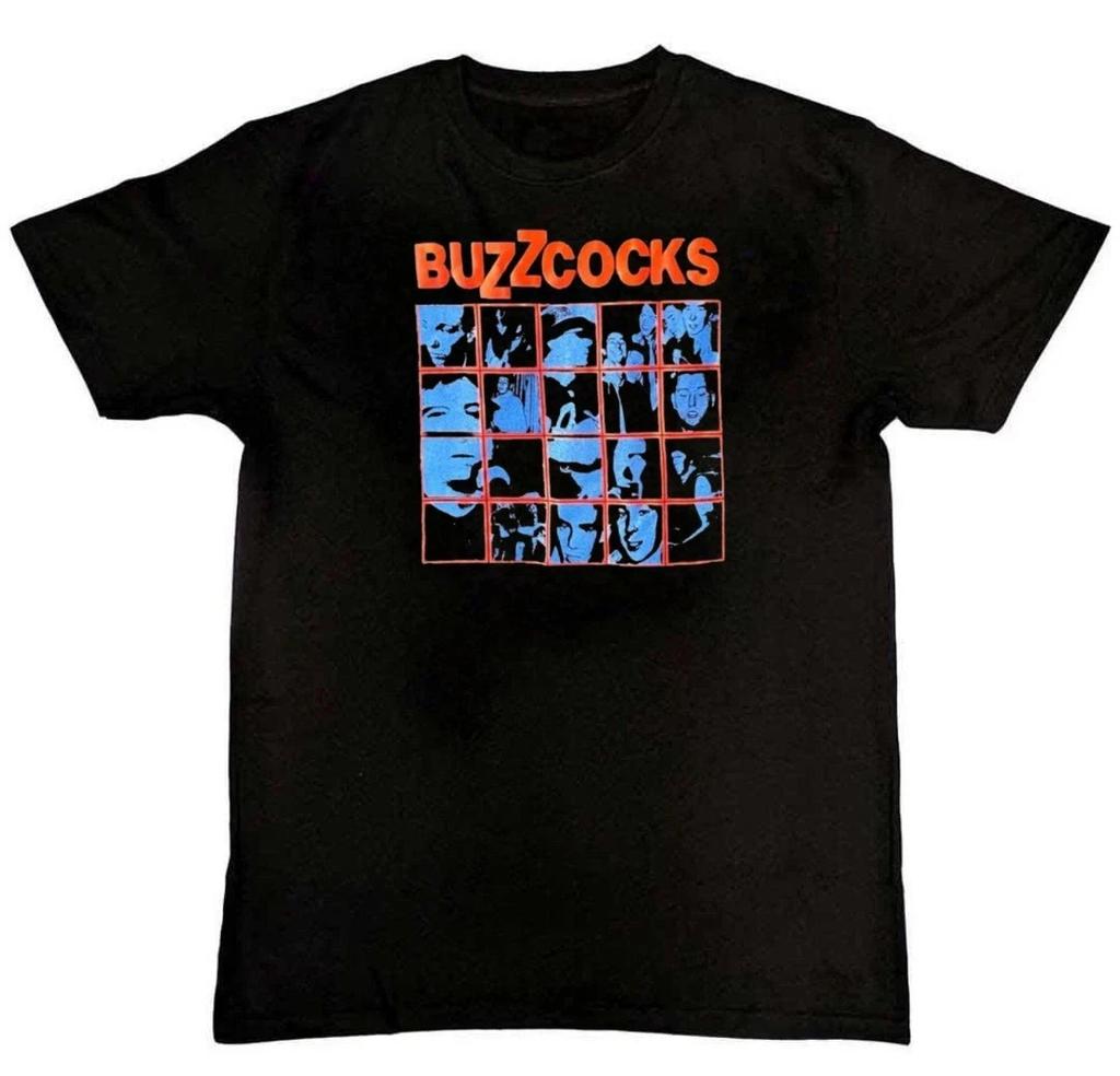 BUZZCOCKS Band Tour Graphic Print Unisex Graphic Mens 100% Cotton T-shirt Mens Tees Top