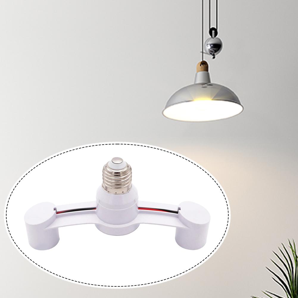 E27 на 2 E27 2 в 1 головка удлиненная светодиодная лампа лампа студийный держатель база фото розетка Fo P2X3