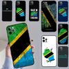 Tanzania National Flag Phone Case For iPhone 15 14 13 12 11 16 17 Pro Max 13 mini 15 16 Plus 16e 17 Air Cover Funda