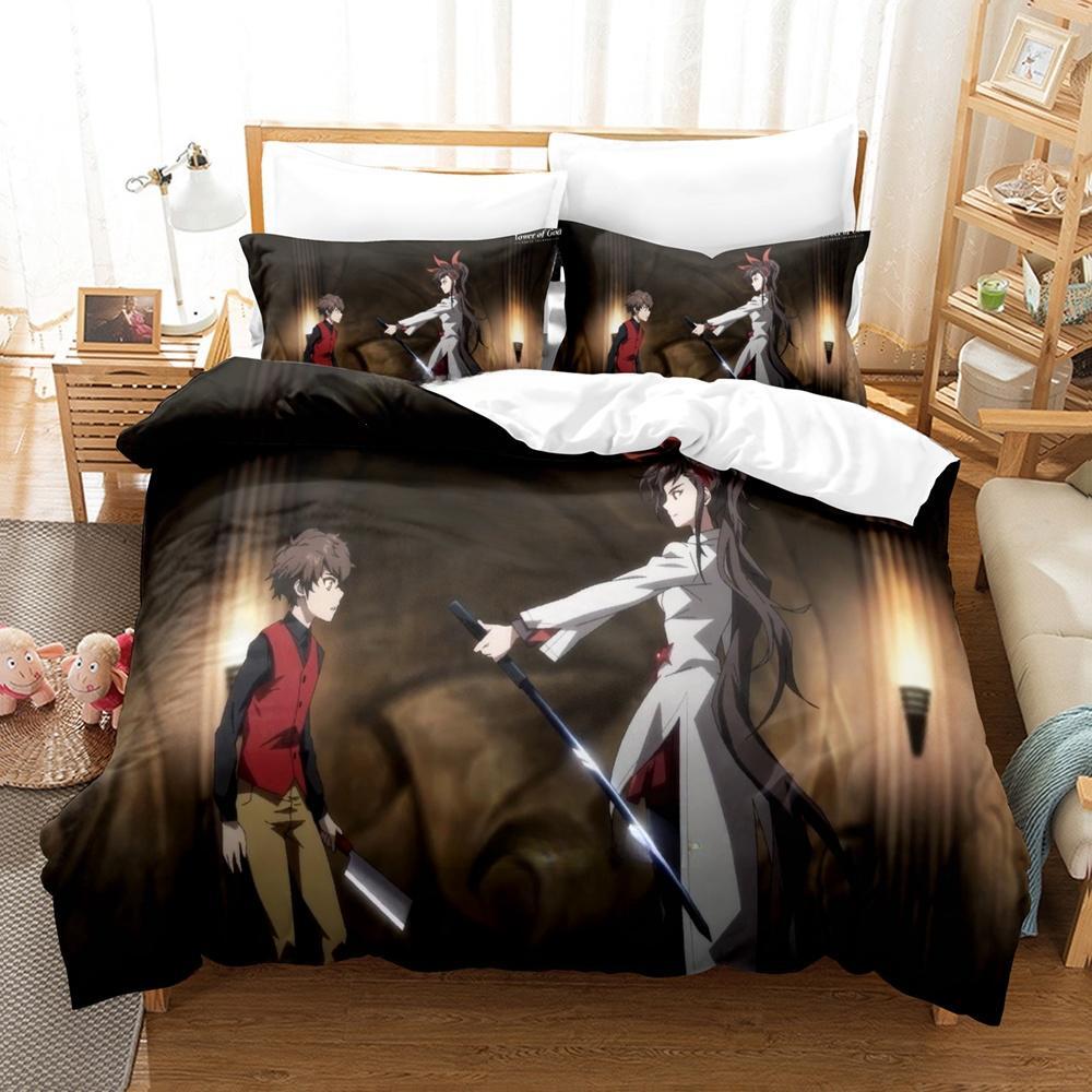 Комплект постельного белья Tower Of God, односпальная кровать, двуспальная кровать размера Queen, двуспальная кровать, комплект постельного белья для взрослых и детей, комплект простыней с 3D-принтом в стиле аниме