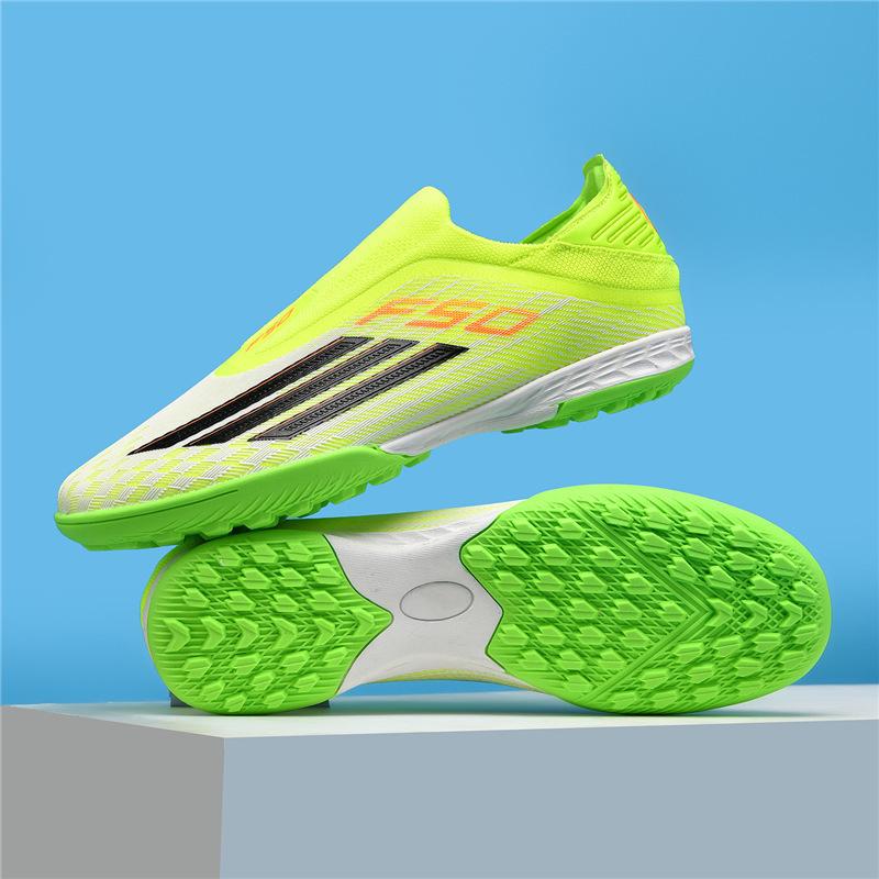 Футбольные Бутсы Молодежные Низкие Бесшовные Fly-Woven Футбольные Бутсы Студенческие Шиповки Мужские и Женские Тренировочные Спортивные Обувь