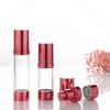 Portable Empty Airless Refillable Bottle Cream Container Lotion Vacuum Bottle Cosmetic Holder