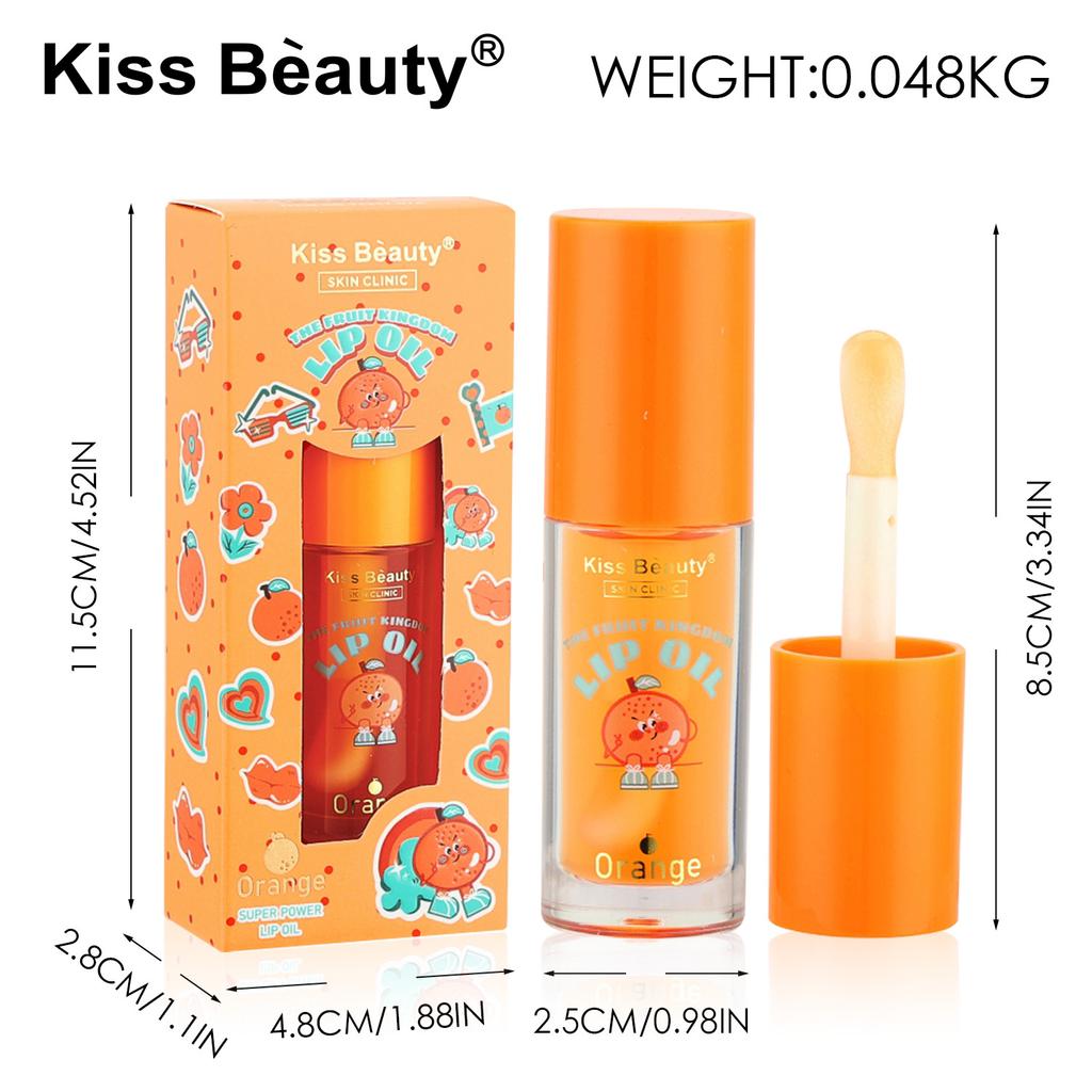 Kissbeauty Масло для губ Прозрачное Увлажняющее Увлажняющая Маска для губ Бальзам для губ