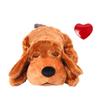 Plush Dog Toy with Heartbeat Cat Pet Soothing Plush Dog Toy with Heartbeat Anxiety Sleep Aid Plush Dog Heartbeat Device Plush Pet Toy for Anxiety