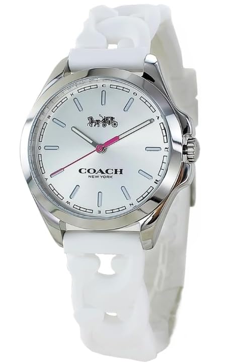 Casual Watch Libby 14503782 White [Coach] Women's [Item]