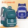 6-12 Years Old Primary School Students British Style School Bag 1-6 Grade Waterproof Ridge Protection Luminous Large Capacity Simple Backpack