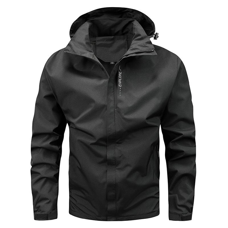 Осенняя мужская тонкая повседневная куртка куртка бейсбольная одежда мужская куртка с капюшоном мужская куртка