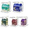 Pack of 30 Intricate Candy Cardboard Box Chocolate Holders for Eid Weddings Birthdays Muslims Festival Decoration