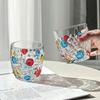 350 мл цветной пузырьковый стакан для виски, дизайнерская стеклянная посуда в богемном стиле, хрустальная чашка для напитков, стакан для воды, молока, кофе, пивная кружка, дропшиппинг