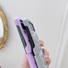 Применимо к Samsung ZFlip3 складной экран кожаный чехол для мобильного телефона V-образный узор корейский zflip4 поколение задняя крышка защитный чехол