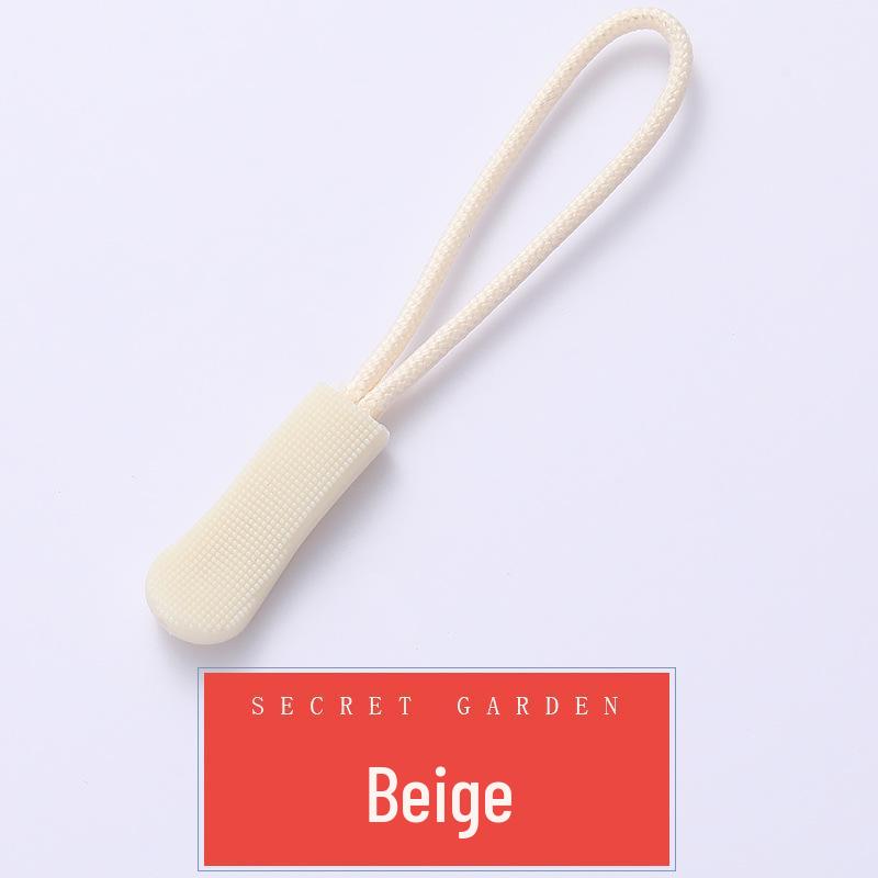 Литой ПВХ пуллер для молнии со съемным нескользящим шнурком-подвеской