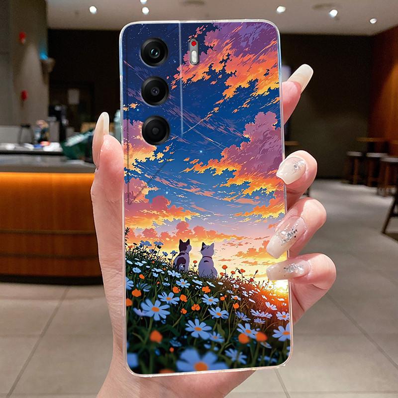 Для Tecno Camon 40 Pro 4G 5G CM6 CM7 CM5 Силиконовый Роскошный Дракон Милый Крутой Чехол для Телефона Прозрачный Camon40 40Pro