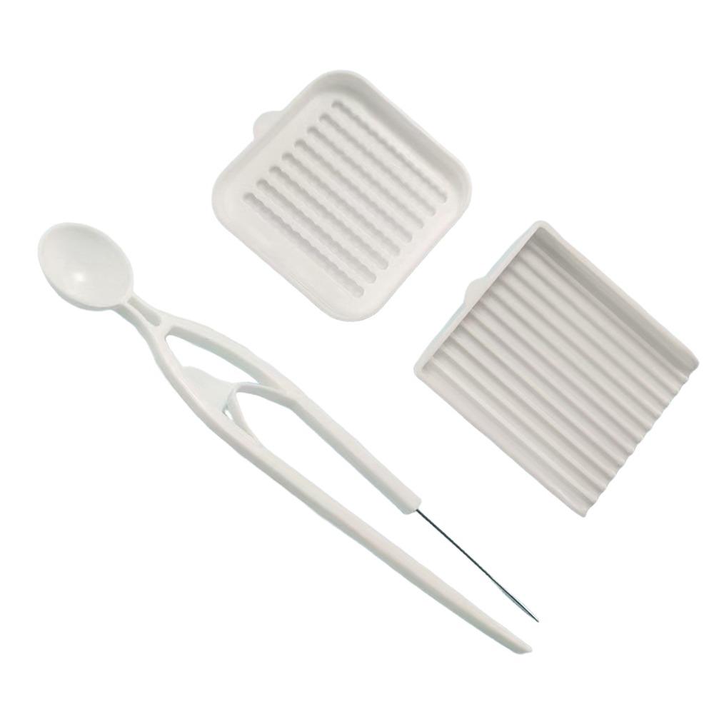 Stainless Steel Fuse Beads Picking Tray Kit 2.6mm Fuse Beads Plastic Beads Fuse Bead Single Needle Tweezer DIY Handmade