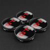 4 × 60 мм GT логотип эмблема колпаки ступицы колеса автомобиля авто крышка ступицы колеса значок колпаки обод аксессуары