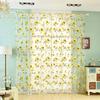 Romantic Bedroom Window Flower Pattern Sheer Curtain Drape Room Divider Home Decor