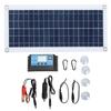 Комплект солнечной панели USB мощностью 15 Вт, высокоэффективная солнечная панель постоянного тока из поликремния с контроллером 60 А для телефона