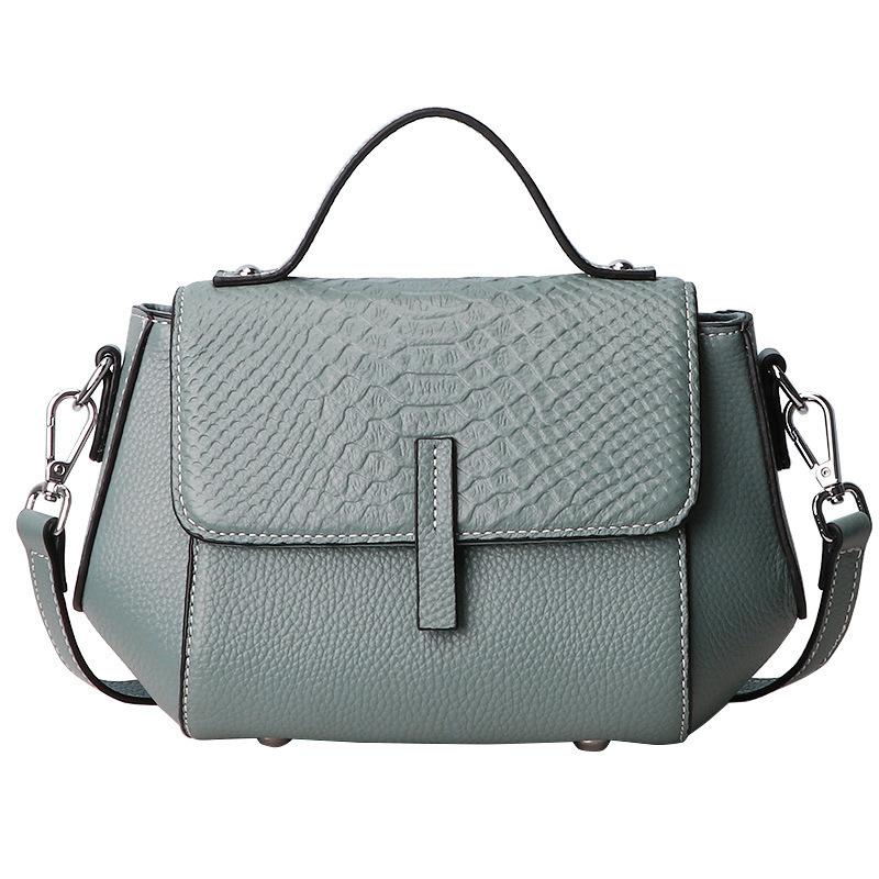 Popular handbag bag women's bag genuine leather new autumn and winter high-end mother shoulder messenger bag