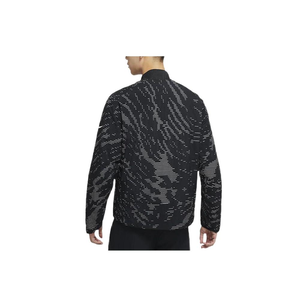 Nike Двусторонняя спортивная куртка Therma-FIT Run Division Мужская Верхняя одежда Черный DM4627-010