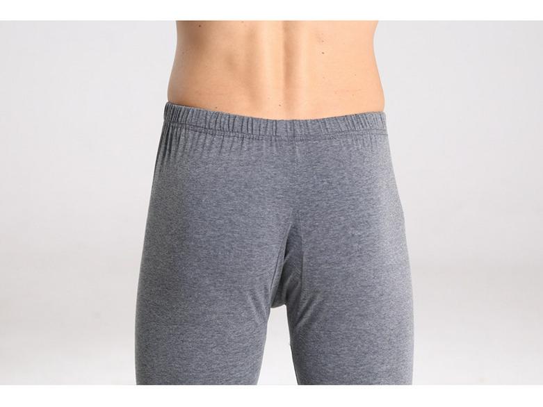 Мужские брюки из хлопчатобумажной шерсти с высокой талией — легкие, свободного кроя, идеально подходят для весны и осени.