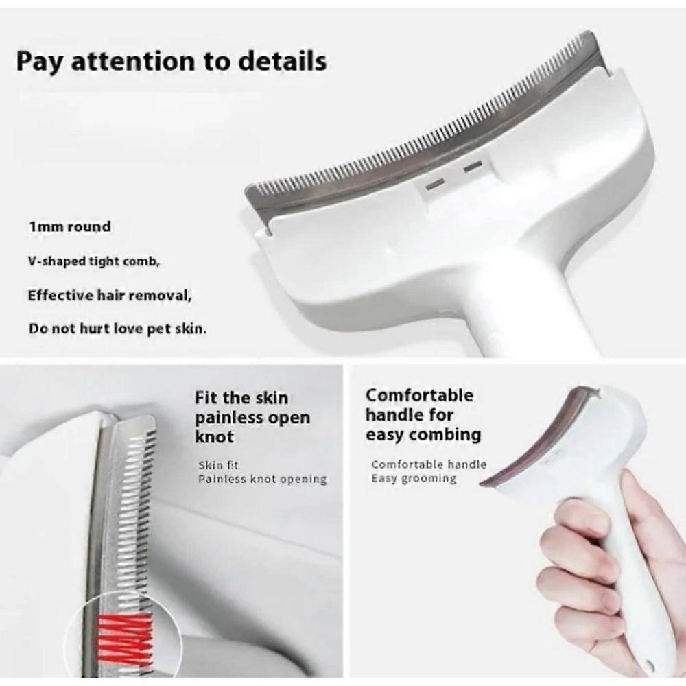 Doggocomfy pet comb pro,Doggo Comfy Cat Hair Thinner,All Purpose Curved Hairs
