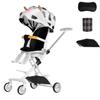 Efficient Foldable Baby Stroller With Adjustable Reclining Seat And Attractive Color Variants