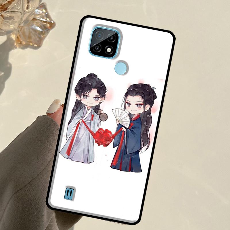 СЛОВО ЧЕСТИ Чиби Для Realme GT 7 Pro GT 6T 6 5 C67 C61 C55 C53 C51 C21Y C25S C75 10 11 12 13 14 Pro Plus Чехол