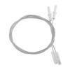 2pcs Gas Cooker Range Stove Part Ignition Electrode Plug 900mm Ignition Wire