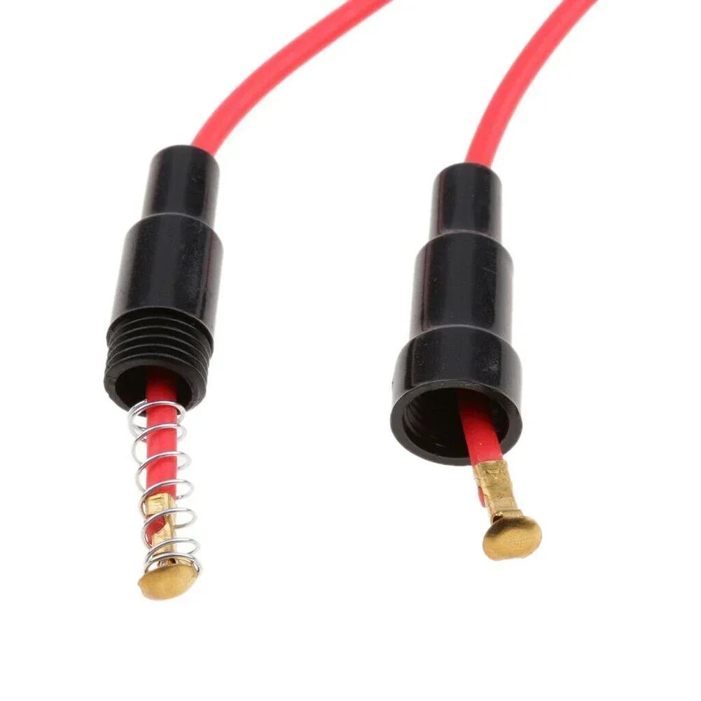 5 шт. Держатель стеклянного предохранителя винтового типа С кабелем 22 20 18 16 14AWG 250V 5x20 мм Стеклянный предохранитель Корпус предохранителя Электрооборудование