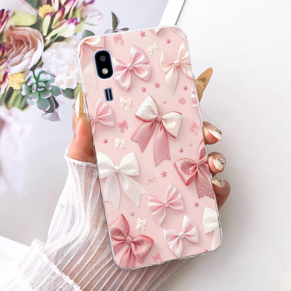 For Samsung A2 Core Clear Case Fashion Butterfly Cute Funny Painted Funda For Samsung Galaxy A2 Core Casing A260F A260G
