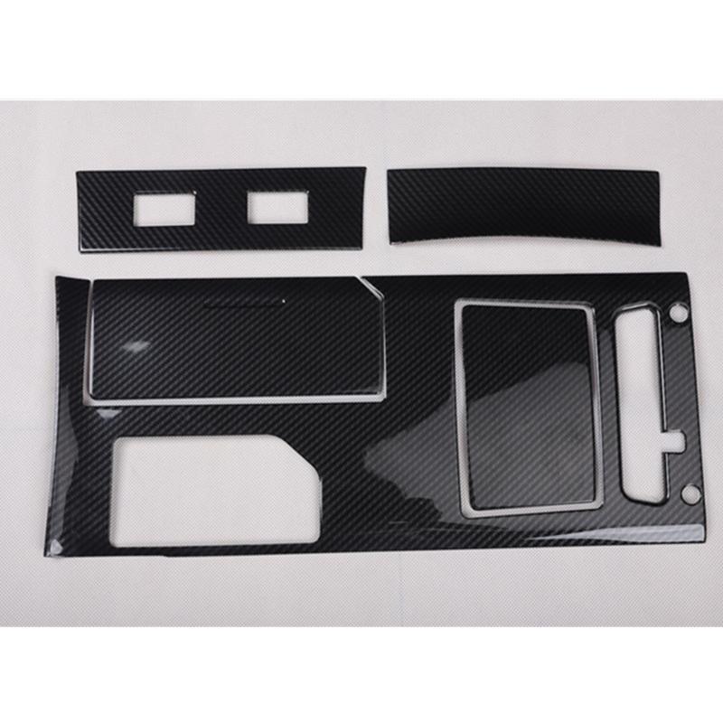 Для Toyota Camry XV40 2006 2007 2008 2009 2010 2011 салон автомобиля ABS углеродное волокно панель переключения передач крышка рамка
