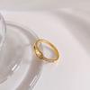 Elegant Water Drop Rhinestone Ring for Women - Versatile Claw Setting Design