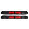 2Pcs Reflective Car Anti-Collision Patch Body Anti-Scratch Stickers  Car Body Protection