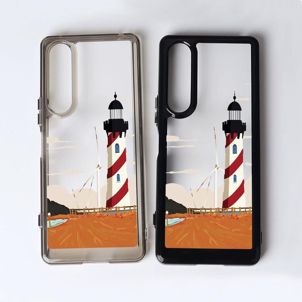 Hard Transparent Phone Case For Sony Xperia 1 V VI VII VIII Xperia 5 V Xperia 10 V VI VII/ Shockproof Sony Cover