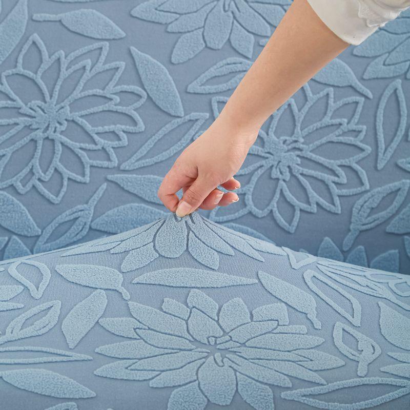 1pc Luxury Wrapped Sofa Cover with Pleated Skirt - Soft, All-Season for Living Room, Bedroom, Office, Sofa Covers for Living Room