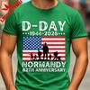 DDay Shirt 82th Anniversary Normandy 19442026 TShirt D Day 06 Jun 1944 Memorial Clothing Men Crewneck Cotton Short Sleeve