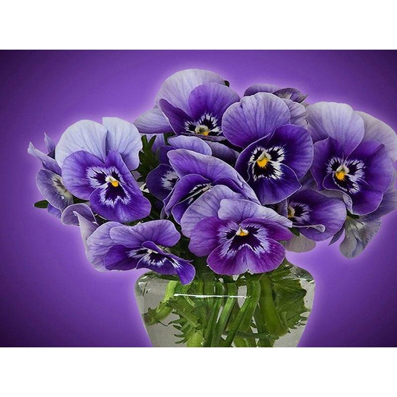 DIY цветок 5D алмазная живопись полная круглая дрель Пейзаж Алмазная вышивка Алмазная вышивка крестиком домашний декор настенный художественный подарок