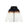 Li Ning Sports Lifestyle Series UV Resistant Quick Dry Cool Casual Color Block Letter Woven Windbreaker Jacket Men Jackets Off-White AFDT165-1