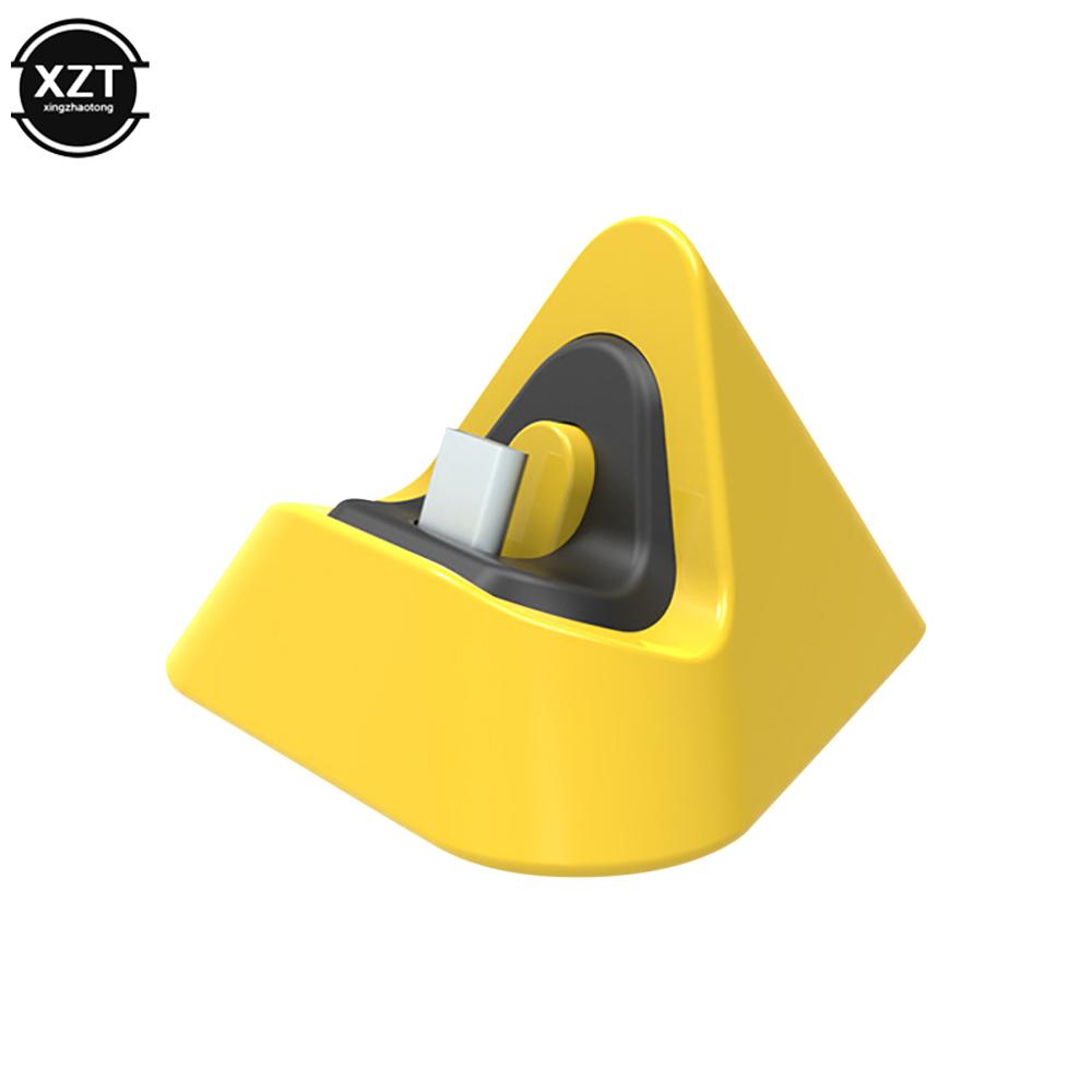 Портативная треугольная универсальная док-станция для зарядки для Nintendo Switch Lite Type C Зарядная база Подставка Зарядная база Док-станция для зарядки Switch