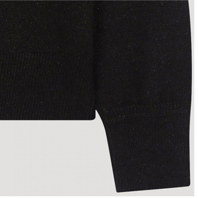 She S miSS baSic Round Neck Knit Pullover SSkpoo42800 Bk