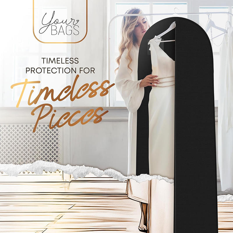 1 шт./2 шт. Практичный чехол для платья, Пылезащитный чехол для свадебного платья, Домашний шкаф для одежды, Сумки для хранения костюмов и одежды