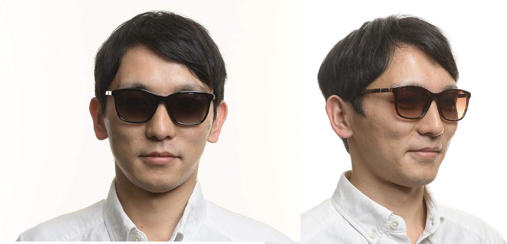 Az Солнцезащитные очки Ближние инфракрасные лучи Синие лучи УФ-фильтр Надежно защищены с помощью высокоэффективных линз производителя Sabae половина [Лейбл FaceTrick] вырезать, вырезать,