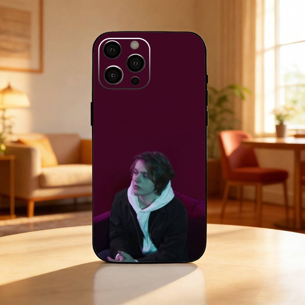 Чехол для телефона S-Survive Lewis C-Capaldi Для iPhone17,16,15,14,13,12 Plus,Max Мягкий Силиконовый Черный Чехол