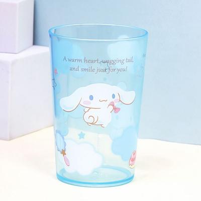Lilpang Cinnamoroll цветная большая прозрачная чашка, разные цвета, 1 шт.