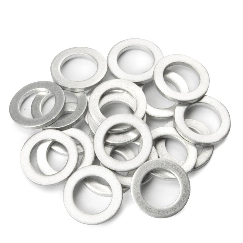 20Pcs/Set New 14mm Oil Drain Plug Crush Washer Gasket 94109-14000 9410914000 For Honda CR-V CIVIC For Acura CL